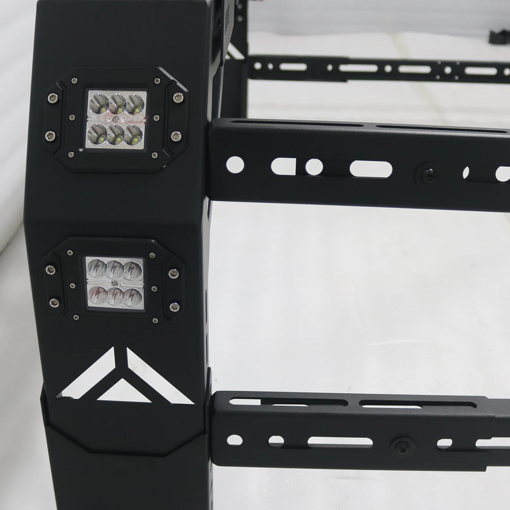 2023-2025 툰드라용 새로운 디자인 픽업트럭 범용 조절식 트럭 베드 랙 루프랙