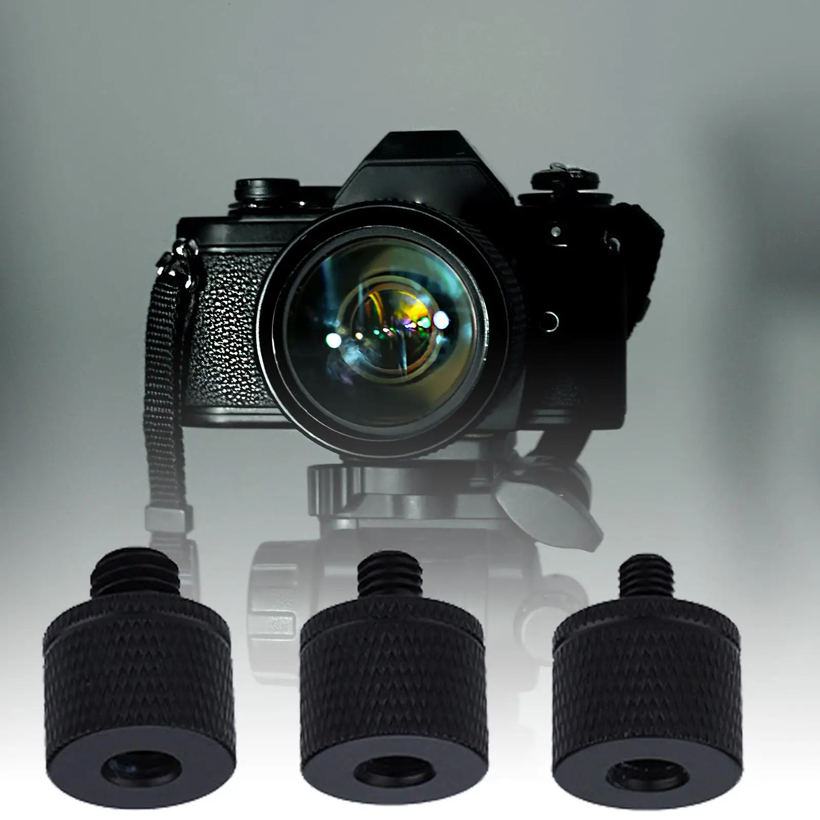 1/4 to M4 M5 M6 M8 Conversion Screw Male to Female Thread Screw Mount Converter Adapter Standard