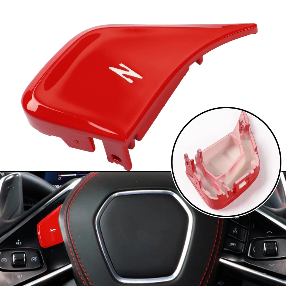 

Car Interior Front Left Steering Wheel Replace Z Button Cover For Chevrolet For Corvette C8 Z06 Z51 2020 2021-2022 2023