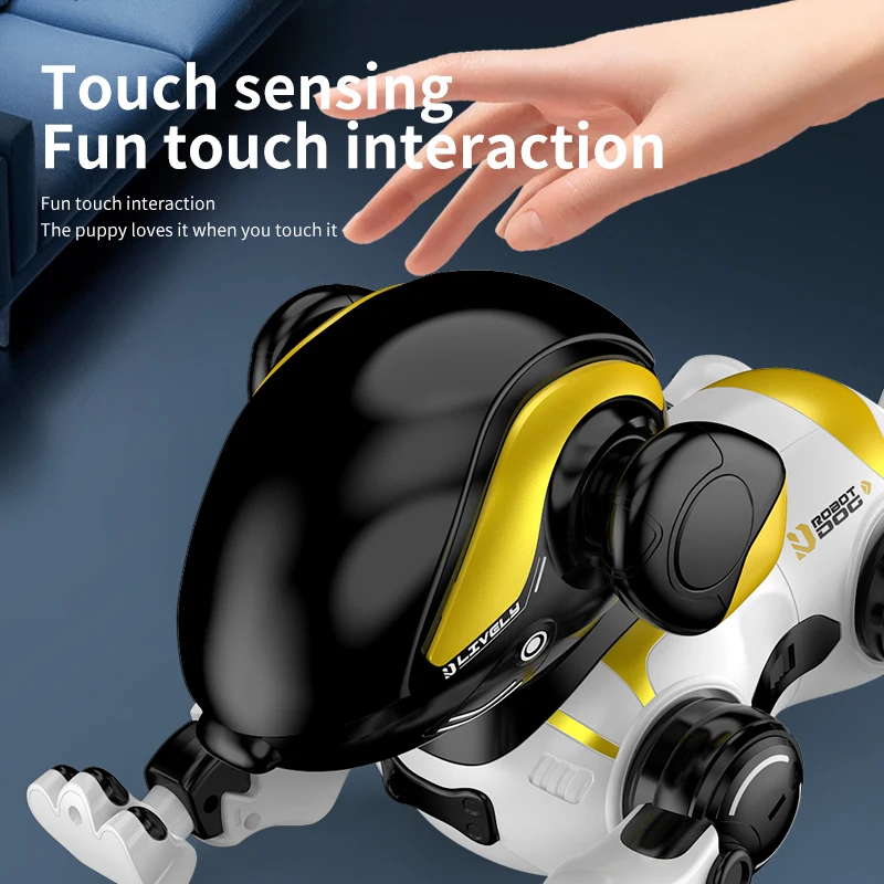 Interactive Robot Dog Toy with Voice and Dancing