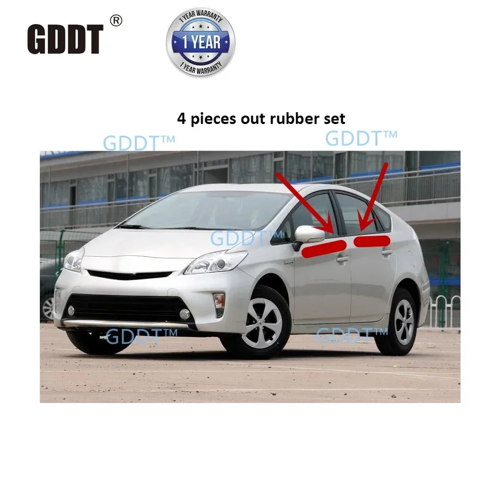 トヨタプリウス2010-2015 75720-47021 75710-47021用ウィンドウシールベルトドアサイドモールディングカーウィンドウウェザーストリップ|  Alibaba.com 窓ガラス外側シールベルト プリウスC用ウィンドウラバー4個 75720-47021 プリウス 2010-2015 第2世代 ガラスプ