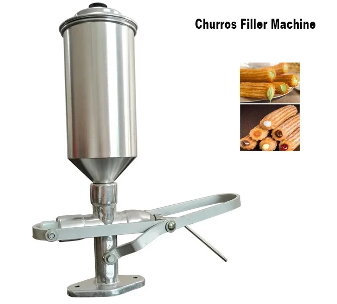 Squeeze Filling Jam Machine 1.8L Manual Spanish Churros Stuffing