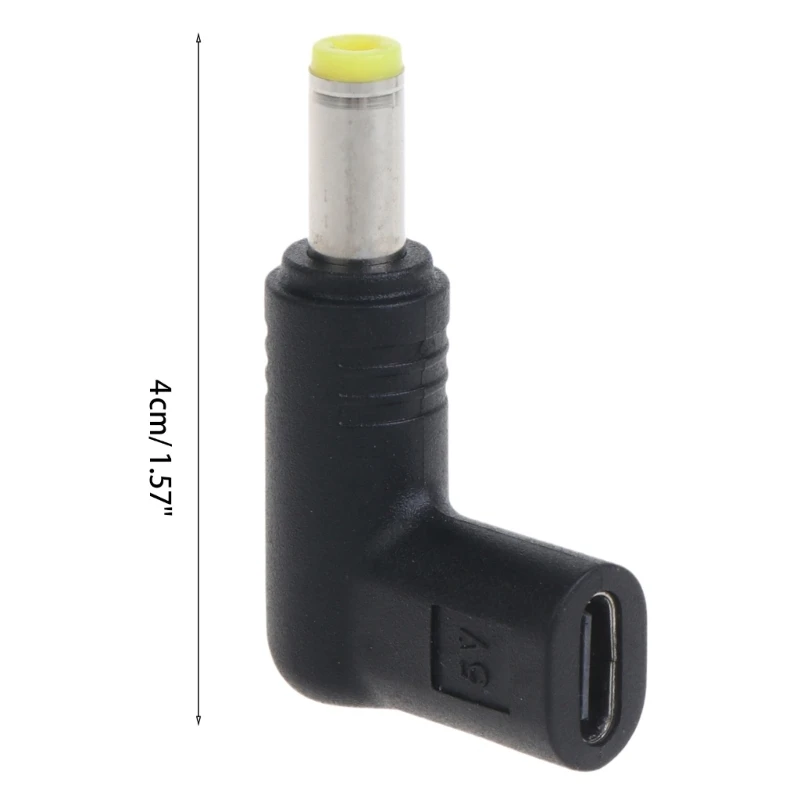 5V USB C to Power Cord Type C to 5.5 x 2.1mm Male Power Plug Connector Cable Power Charging Adapter 90 Degree images - 6