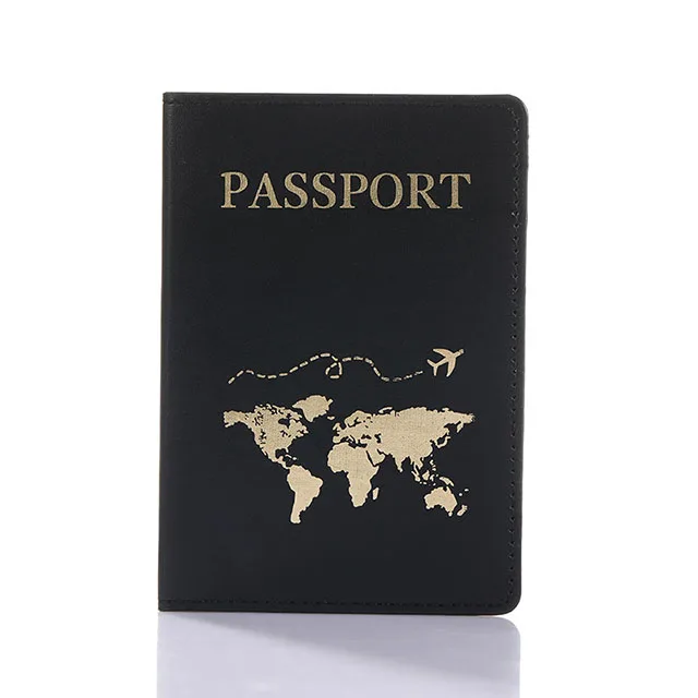 Elegant World Map Passport Holder – Stylish Travel Accessory & Ideal Wedding Gift