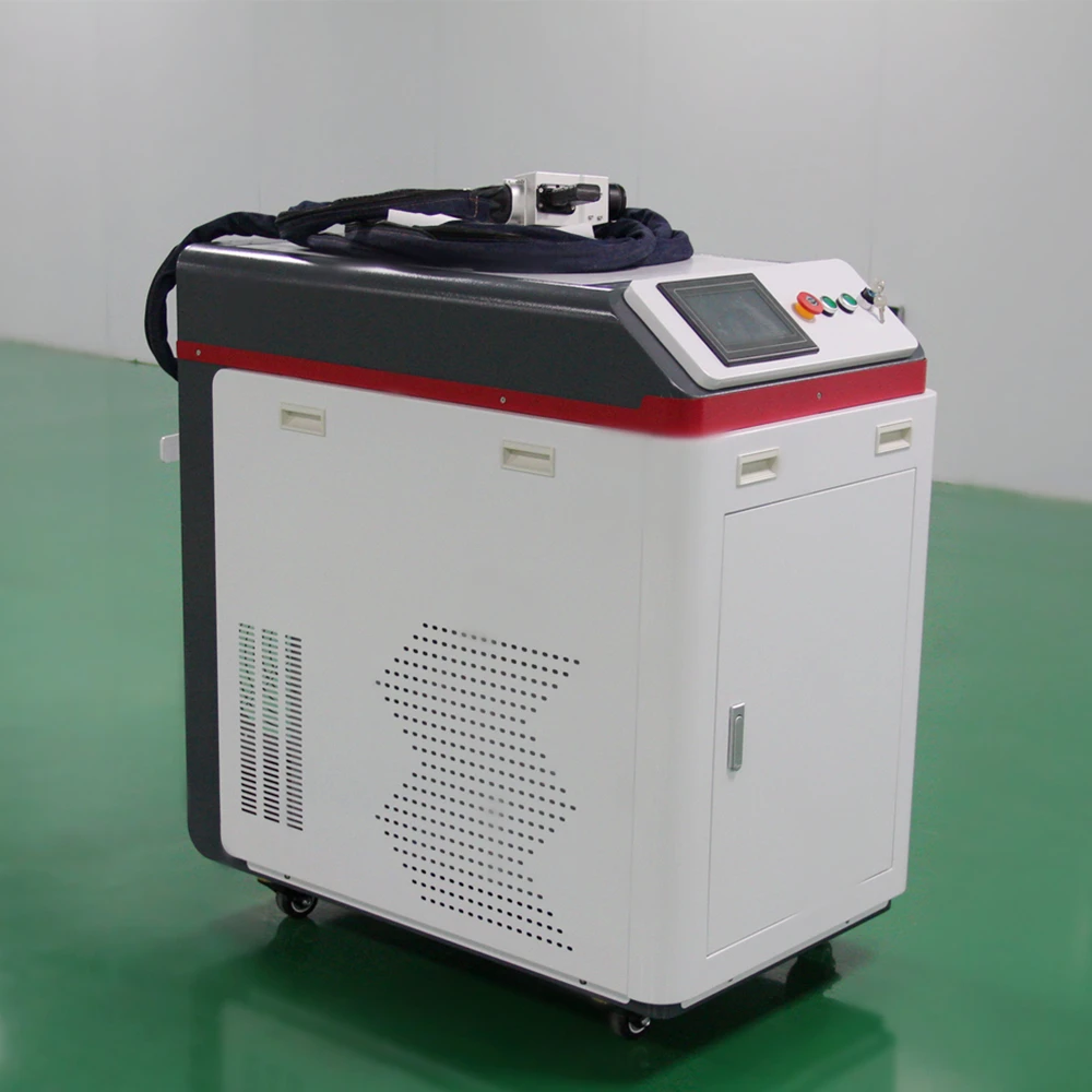 2023 Latest Tech Laser Cleaning Machine For Cleaning Parts Metal Sheet Rust Removal 1000W 1500W 2000W For Sale