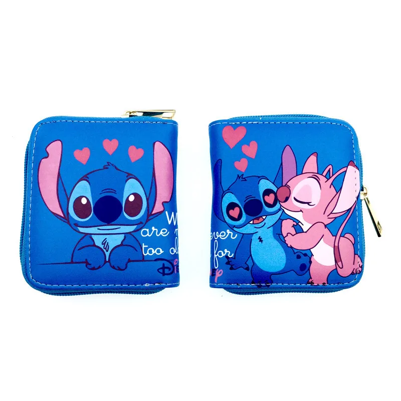 thumbnail image 1 of MINISO Disney Stitch Star Baby - Cartera para estudiantes y jóvenes con dibujos animados, paquete de tarjetas cortas para niños y niñas, envío directo, 1 of 5