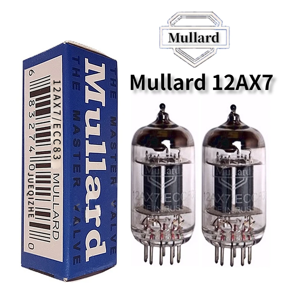 Mullard 12AX7 ECC83 6N4Vacuum Tube HIFI Audio Valve Electronic Tube Amplifier Kit Diy Factory Precision Matched Quad