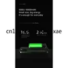 Newest Mini Portable Charger 5000mah 10000mah Powerbank Magnetic Wireless Charging Metal Power Bank with Led Display Q9 5