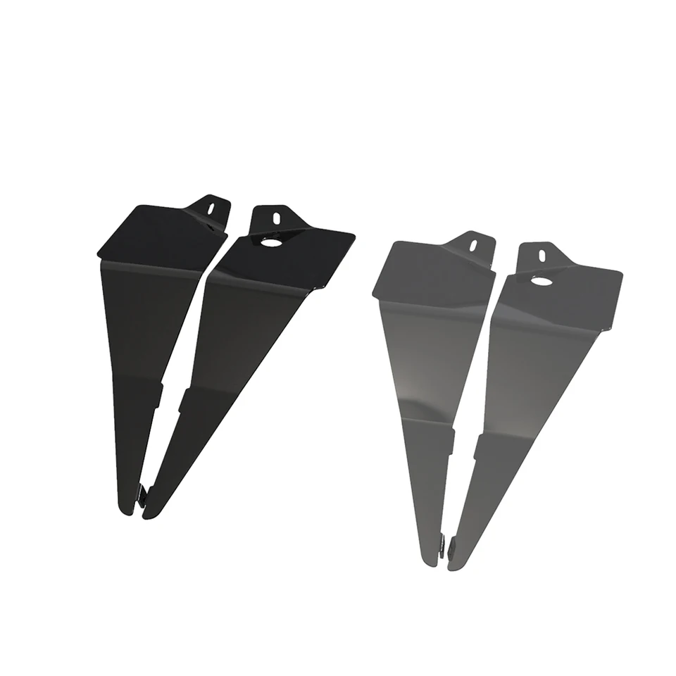 Motorfiets Windscherm voor Suzuki VStrom 800DE 2023 – Verstelbare Clip-On Windschermverlenger, Winddeflector voor Motorfietsen, Windbescherming en Stabiliteit,A Transparent-360mm×140mm