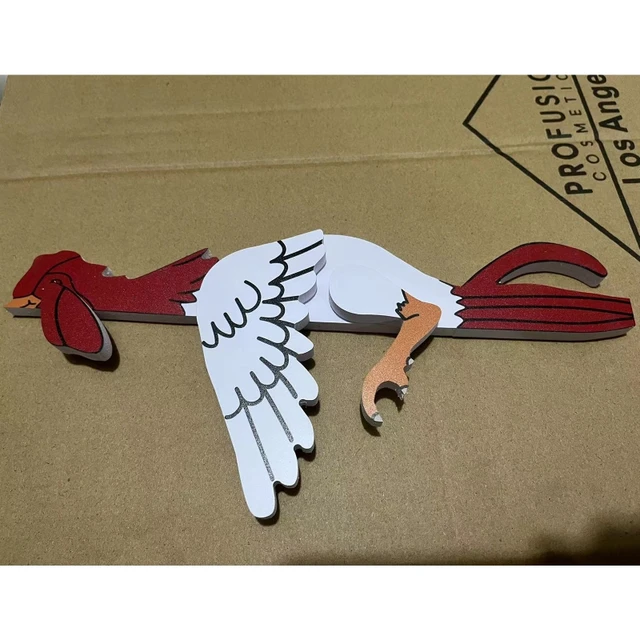 Vicces Kerítés Halloween Dekorációk Farm Pihenő Kakas Díszek Kreatív Csirke Kültéri Szobrok Háziasszonyos Művészeti Dekoráció - Image 4