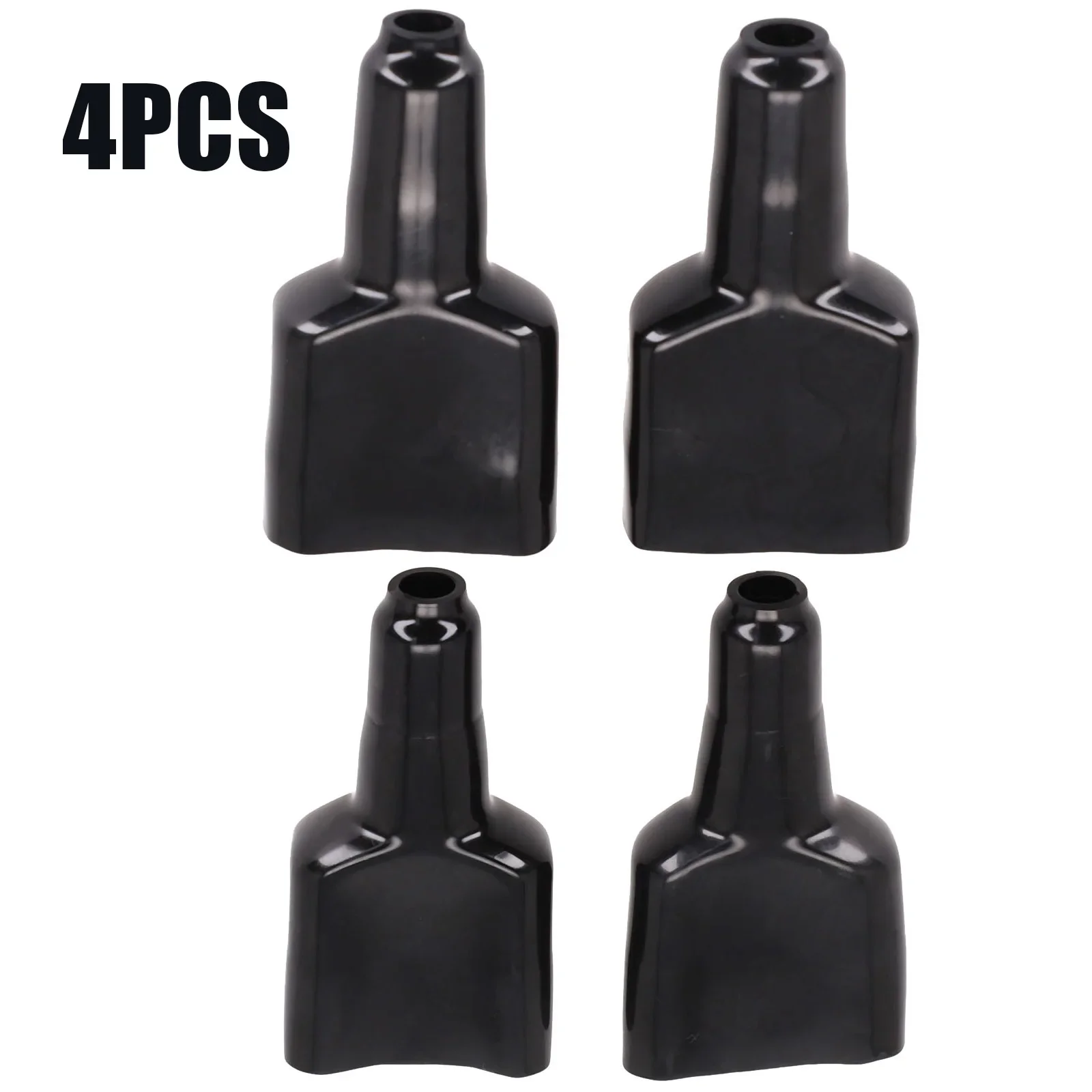 4 PCS Plug Cover Waterproof 50A For Anderson Plug Connector Dustproof Cable Jacket Black For Caravan Solar Panel Hand Tools