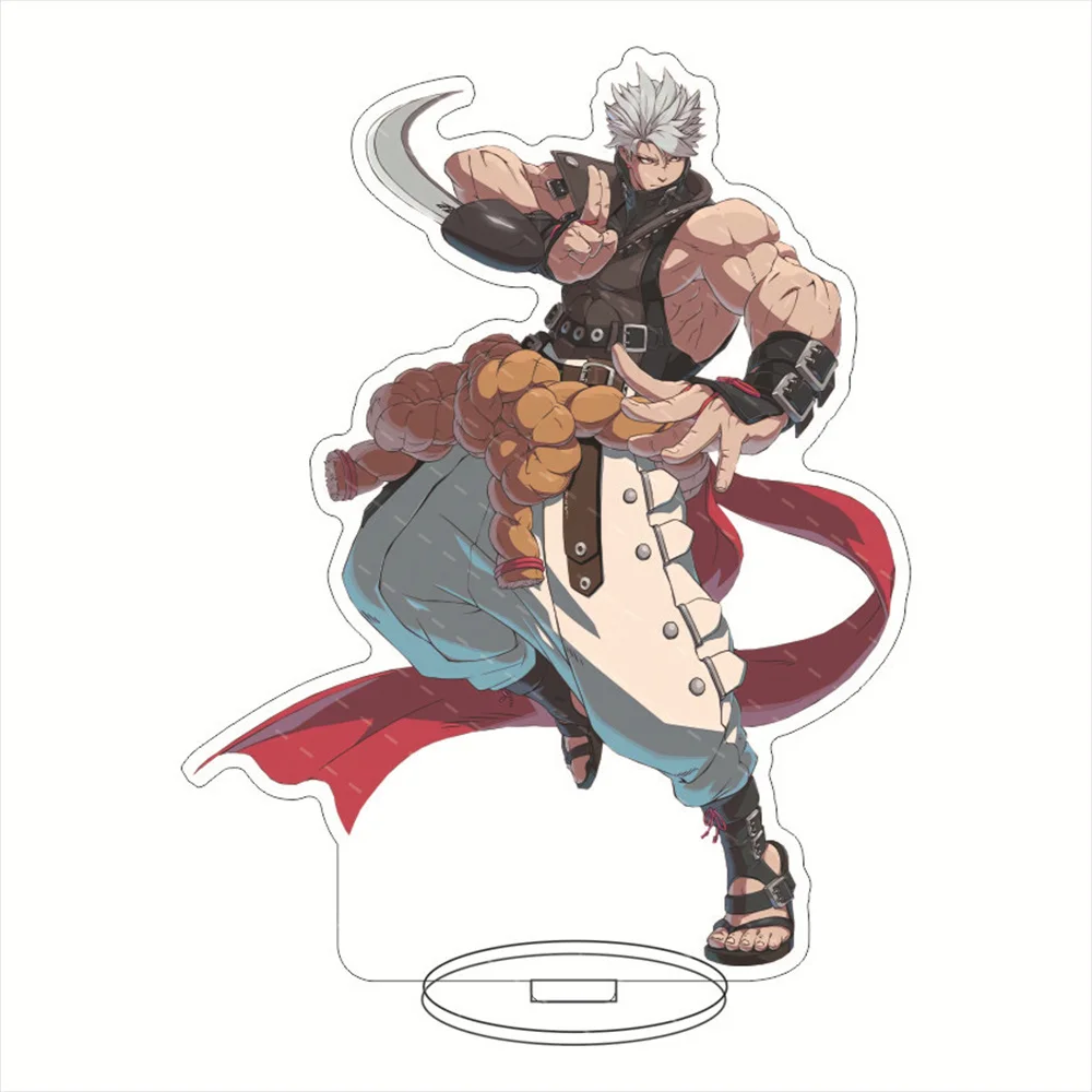 Anime-Fans-Geschenke Guilty Gear HD-Figur Bridget Baiken Faust Acryl Stehendes Schild Happy Chaos Charaktermodell Schreibtischdekoration 15 cm – Detail 14
