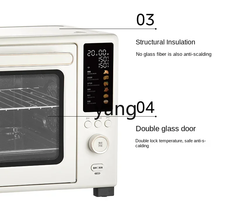 L'm'm Preheating Electric Oven P40 Graphene Home Use and Commercial Use Baking Dedicated