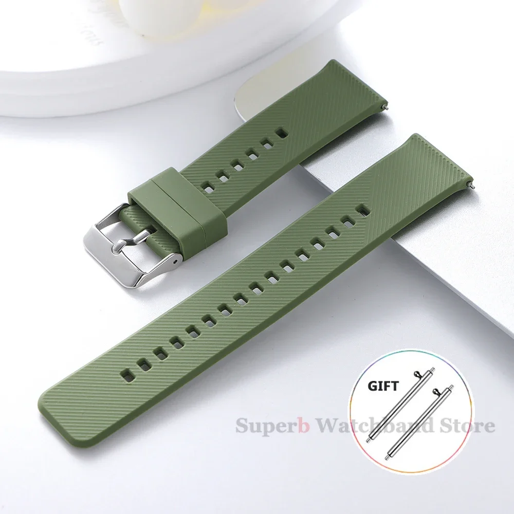 Premium Silicone Quick Release Watch Band - Versatile Wristband