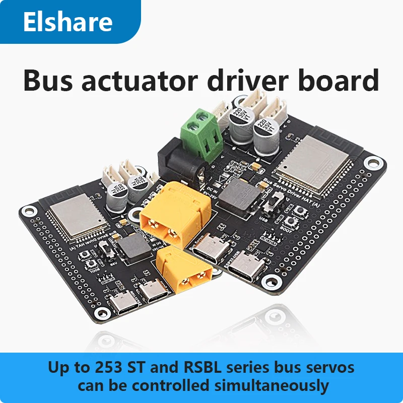 ESP32 UART Bus USB Servo ST RSBL Scheda driver per robot Raspberry PI Adatto per servi bus seriale serie serie ST / RSBL