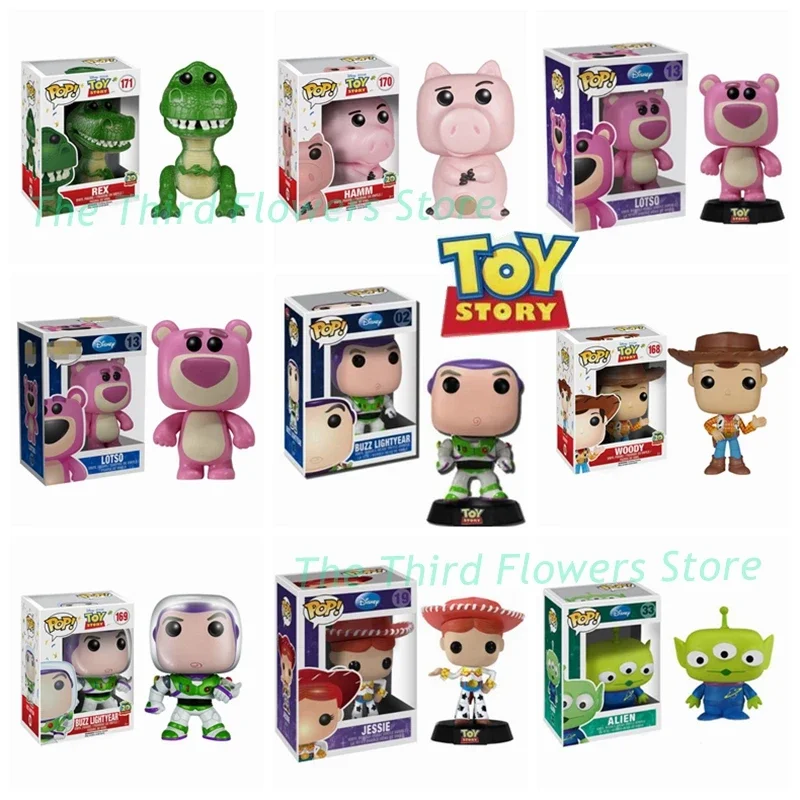 thumbnail image 2 of Figura de acción de PVC FUNKO POP TOY STORY serie temática Buzz Lightyear n.° 169 Lotso n.° 13 modelo de colección juguetes para niños, 2 of 5