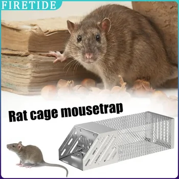 Trappola per topi Ratto Estrattore per roditori Gabbia per topi di sicurezza Rete in ferro Trappola per topi Gabbia per ratti Gadget per la casa Mouse Roditore Ratti Catcher