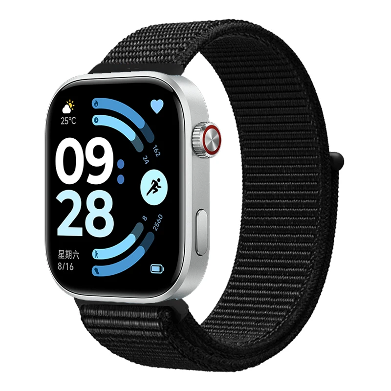 Smartwatch Sport Nylon Loop Replacement Strap - Universal Accessory Bracelet