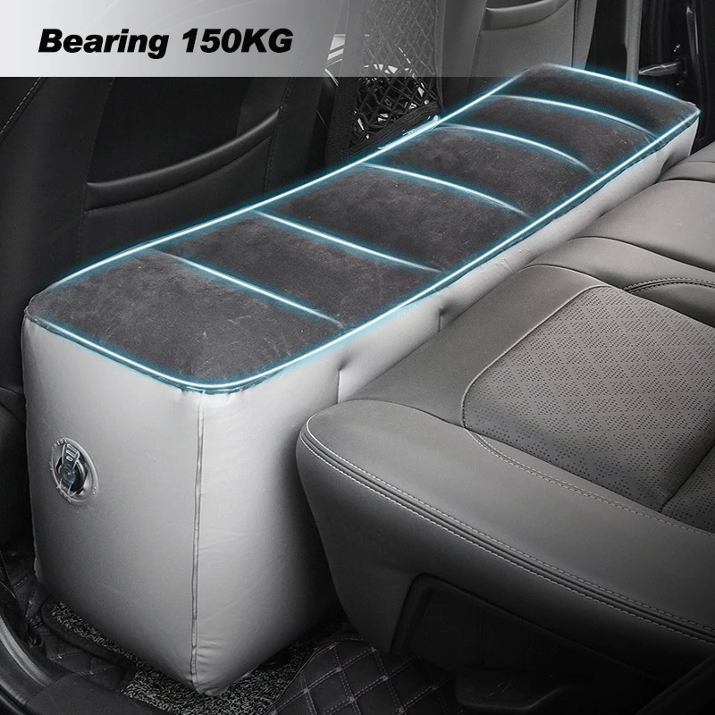 Car Travel Inflatable Mattress Back Seat Sleeping Gap Pad Mattress Air Cushion Portable Rear Part Seat Bed Camping Accessories inflatable air bed car sleeping mattress inflatable camping mattress camping mattress