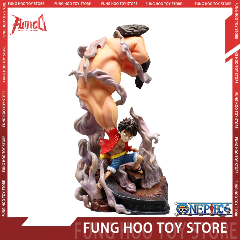 

31cm One Piece Figure Gear 3 Luffy Anime Figures Monkey D Luffy Figurine Model Pvc Station Doll Collectable Desk Christmas Toys