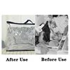 Clear Zippered Storage Bags with Zipper Handles  Extra Large Capacity Closet Underbed Organizer for Clothes Bedding Comforter 2