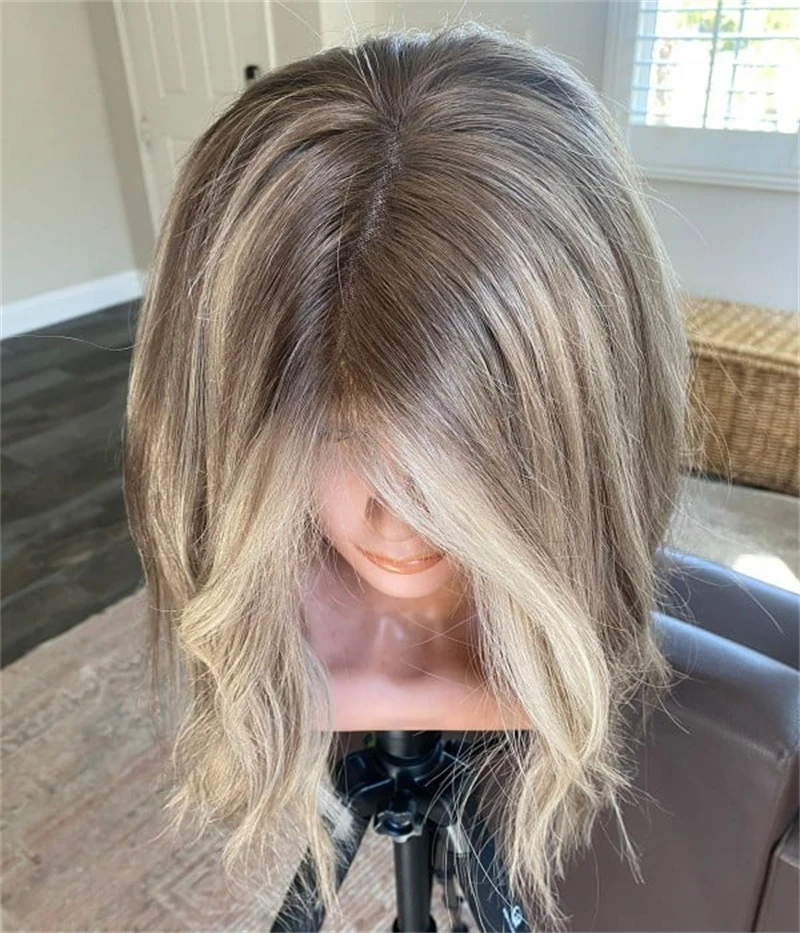Short Bob Cheap Wig - Dark Ash Blonde