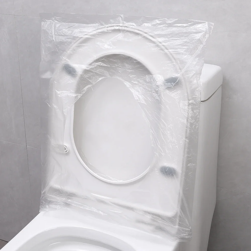 1/100PCS Disposable Toilet Seat Covers Portable Safety Toilet Seat Pad For Travel Camping Waterproof Cushion Bathroom Supplies