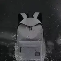 Trendy Men's Minimalist Backpack Versatile Backpack Large Capacity Student Backpack Computer Travel Bag Washable  Backpack - Image 2