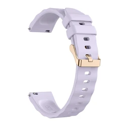 18mm Silicone Watch Strap - Premium Smartwatch Band Replacement - 18mm (04)