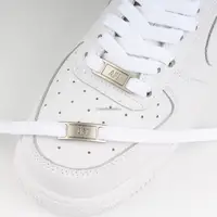 4 pièces AF1 lacets noir blanc lacets plats et décoration de chaussures costume Sneaker lacet Air Force one chaussures accessoires 5