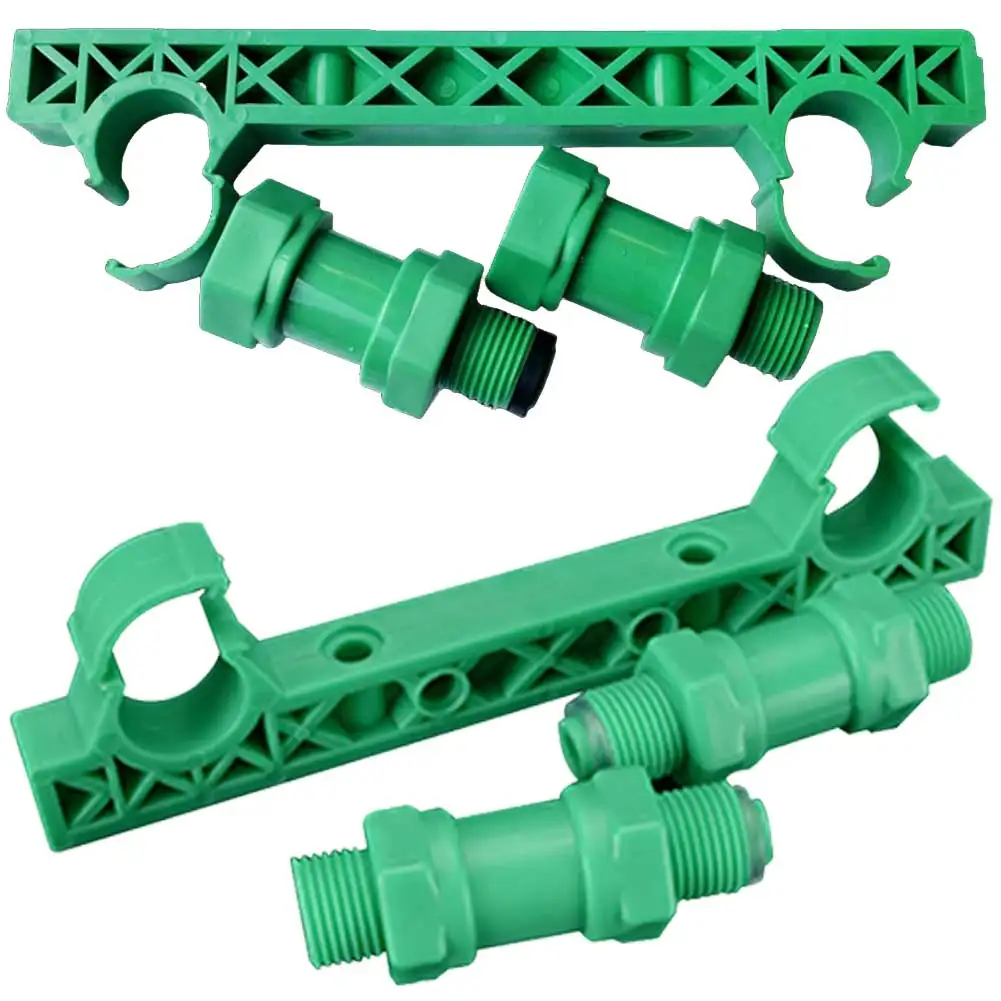 Hot Melt Tube Internal Teeth Inner Wire Tee Thread Shower Locator 1pc/2pcs Faucet Fixing Gear Shower Accessories Shower Parts