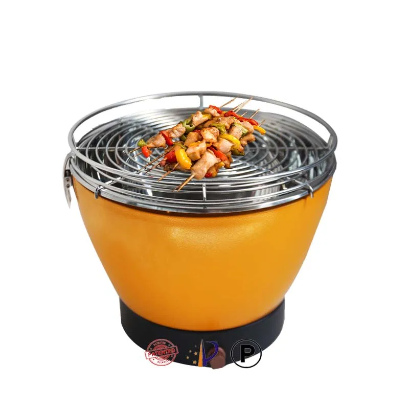 Stainless Steel Korean Indoor Smokeless Table Grill Commercial Automatic Barbecue Machine