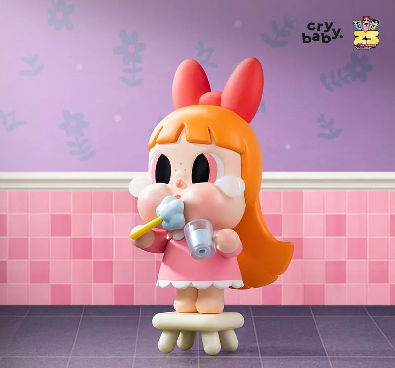 cry baby パワーパフガールズ　フィギュア Crybaby xパワーパフガールズシリーズアクションフィギュア