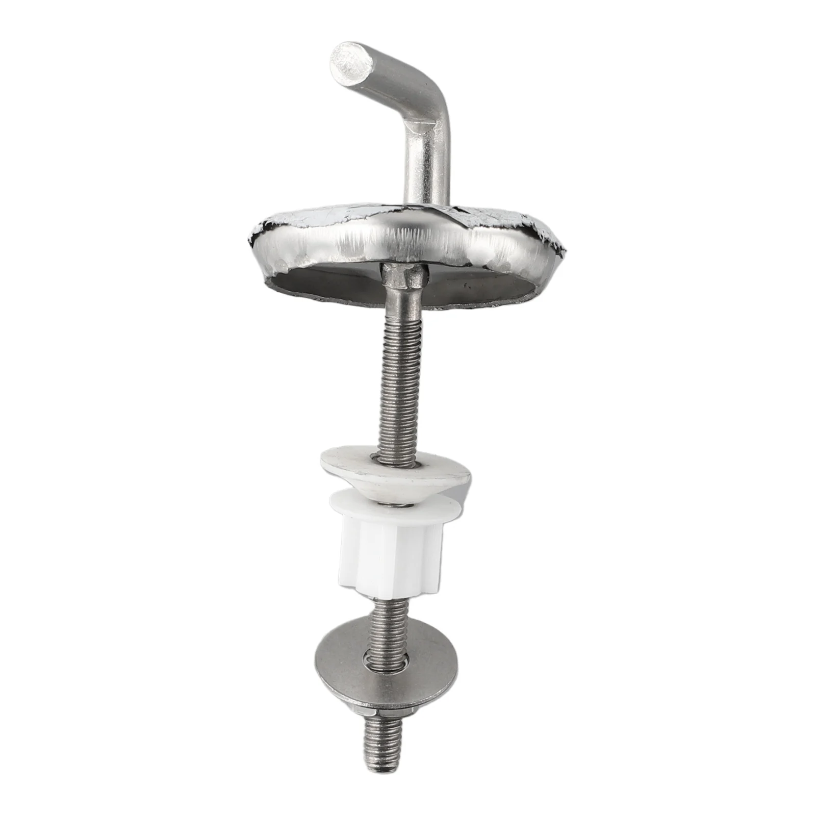Toilet Cover Hinges Toilet Cover Mounting Connector Stainless Steel Plastic Seat Fittings Suitable For Bathrooms 1 Pair
