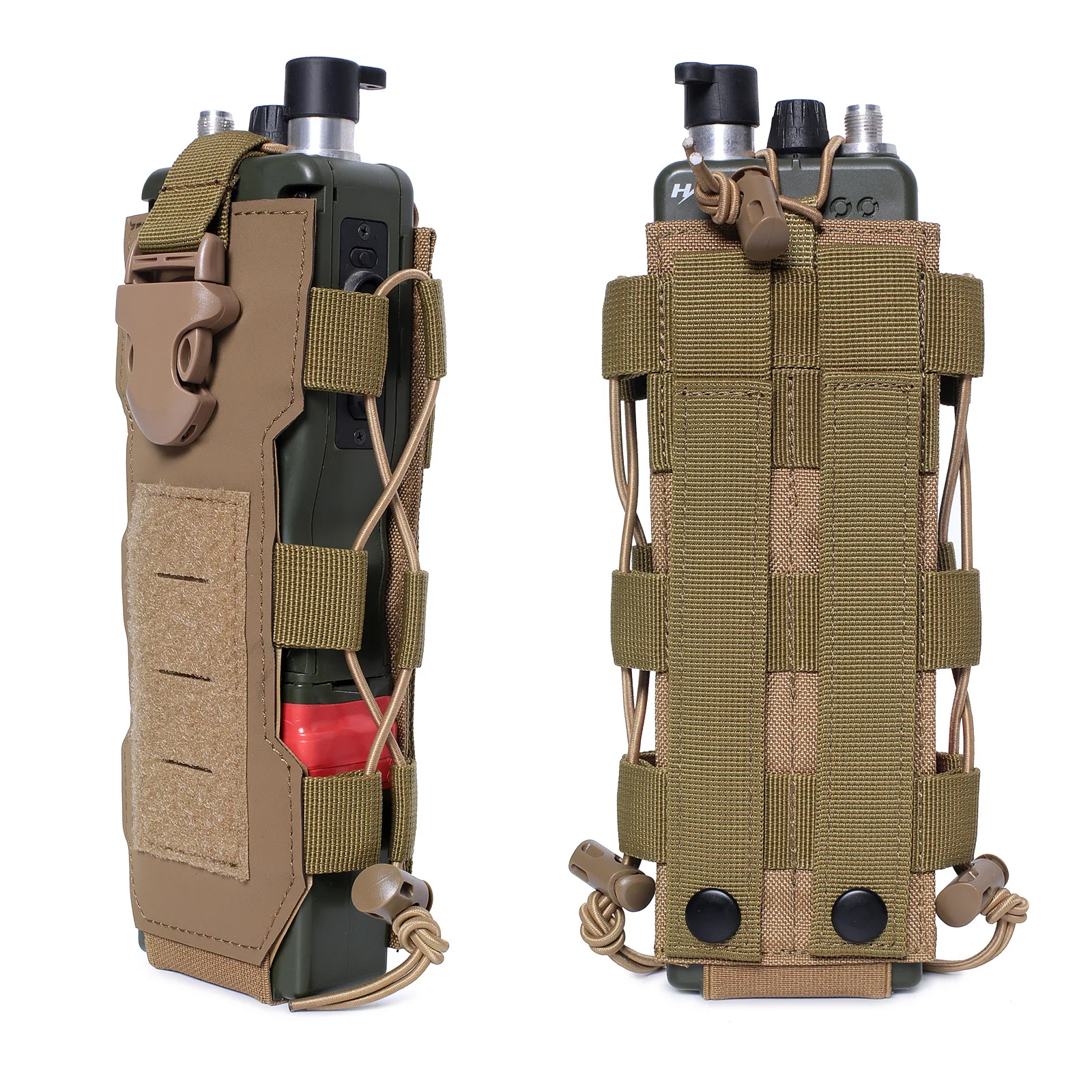 Bouteille d'eau tactique 1,75 L insert protection bouilloire