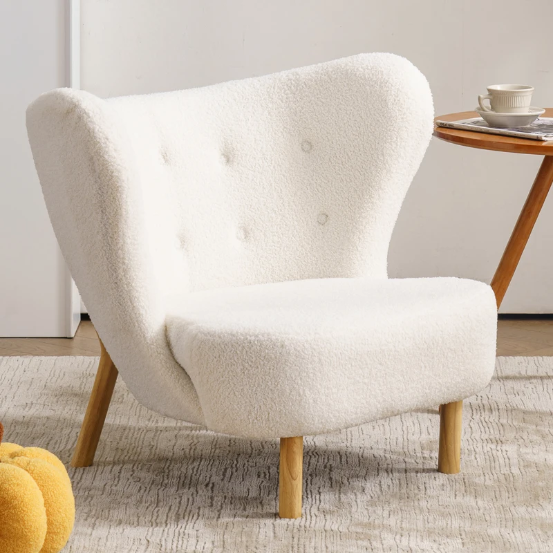 

Кресло для гостиной с откидной ручкой, удобный эргономичный стул в нордическом стиле для макияжа, в минималистическом стиле, для спальни, итальянская мебель