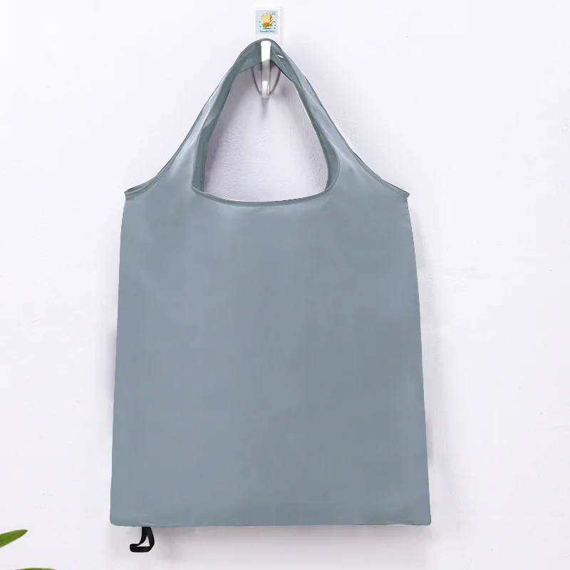 Foldable Reusable Eco-Friendly Tote Bag with Cartoon Cactus Print