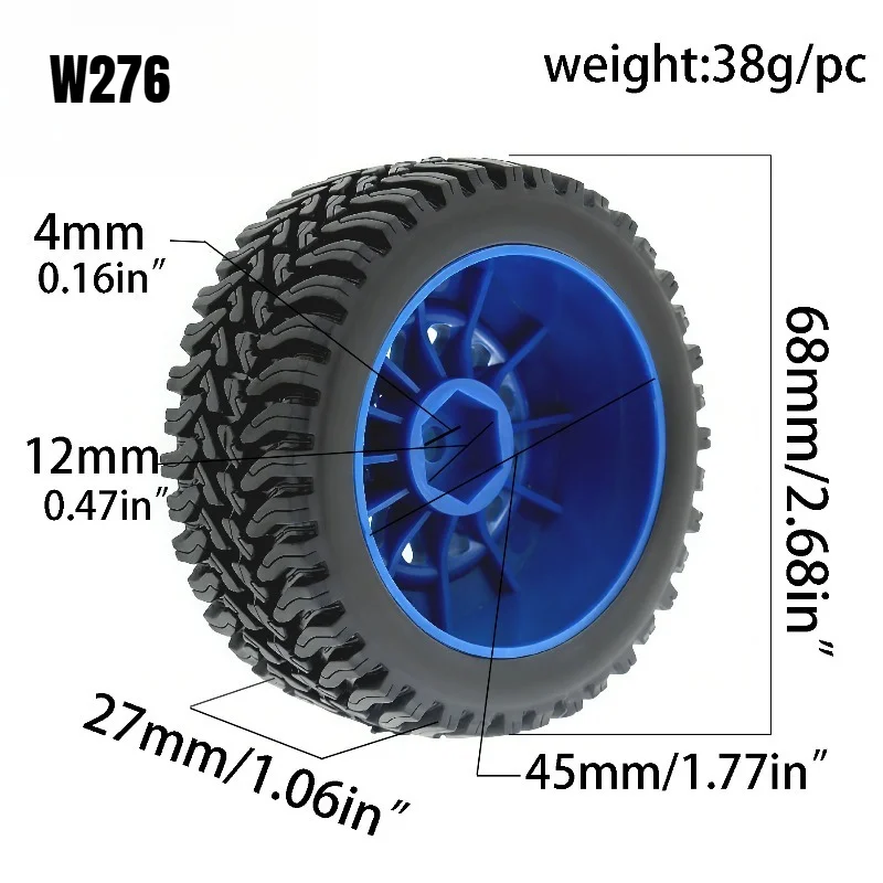 Gros plan sur les suspensions et la carrosserie du buggy crawler 4WD, adapté aux terrains difficiles.