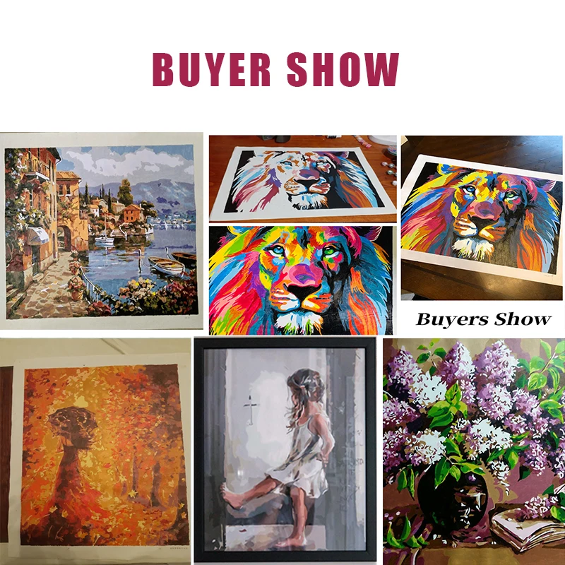 Painting By Numbers For Adults Kids On Canvas