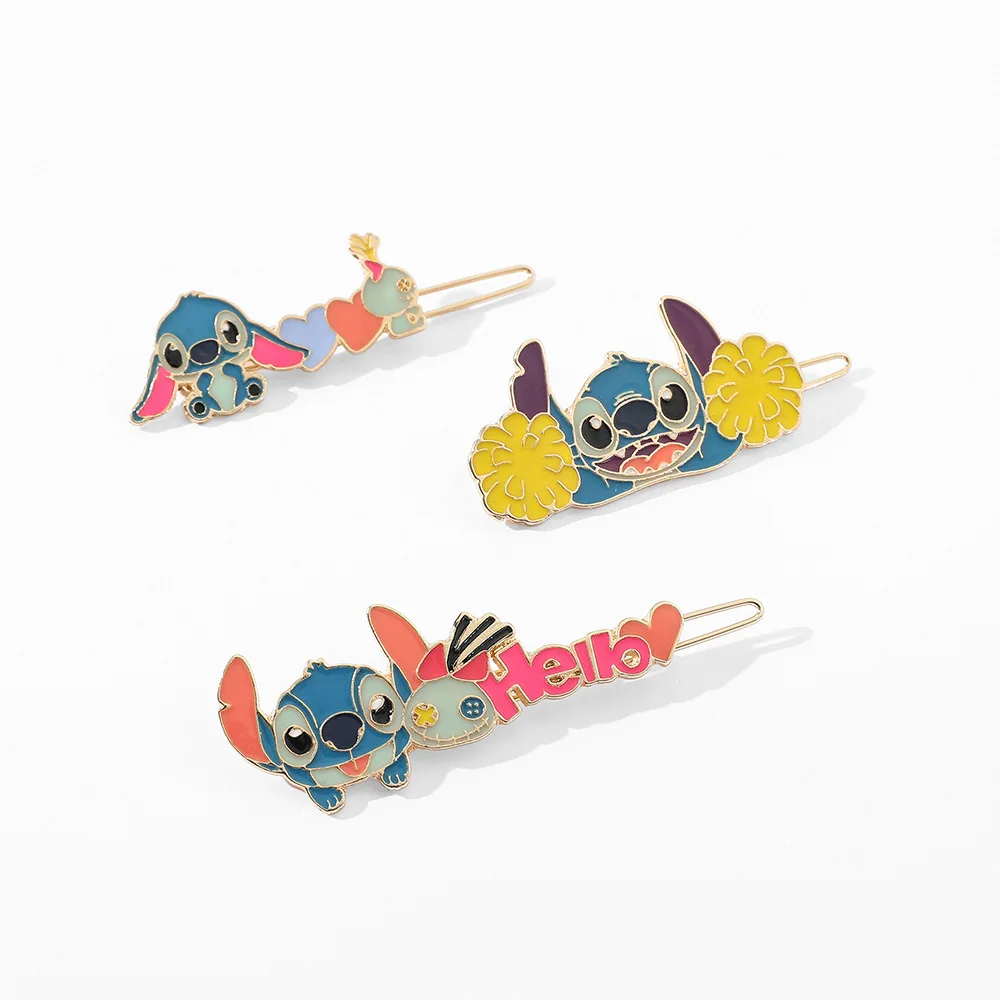 

Stitch Cosplay Costume Metal Headwear Hairpins Accessories Gift Prop