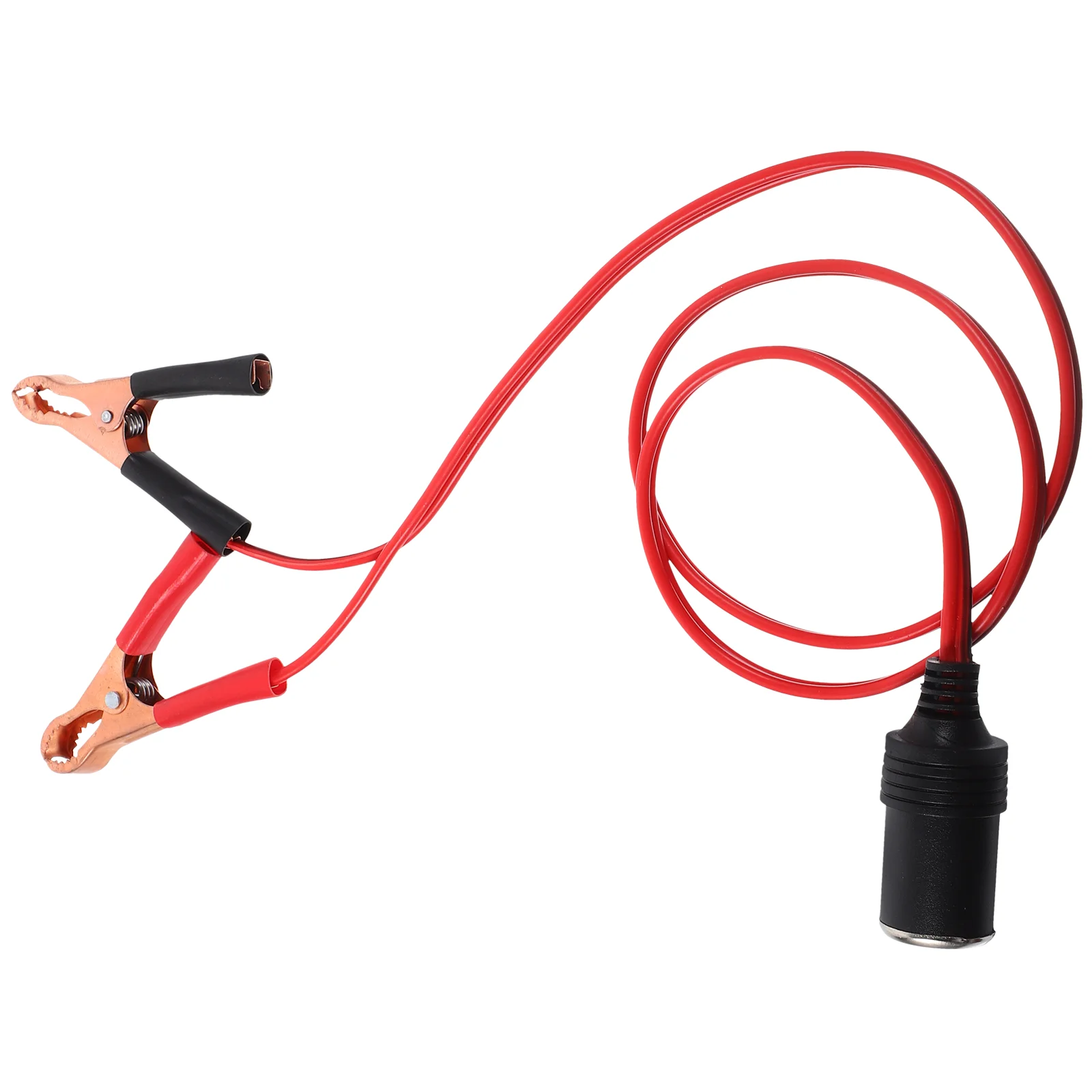 15M Car Terminal Clamp Clip-on Cigarette Lighter Socket Power Adapter Car Booster Jumper Cables Battery Terminals Clamps