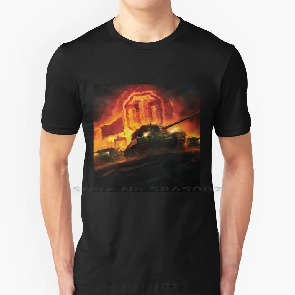 World Of Tanks T Shirt 100% Cotton Wot Gamers Tank World Of Post Cool Cheap Big Size 6Xl Tee Gift Fashion