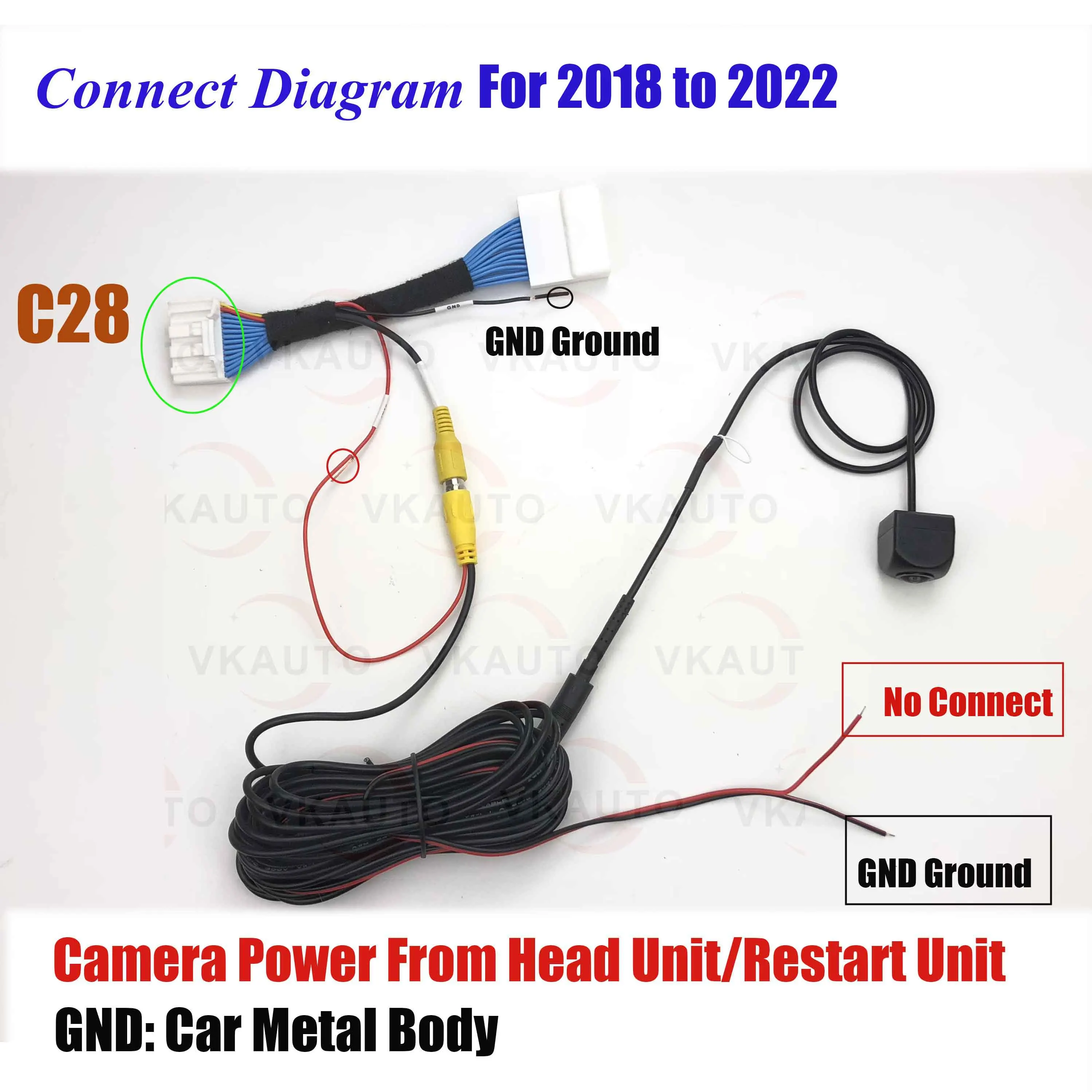 JIAYITIAN OEM 모니터용 어댑터 케이블 키트, HD CCD 자동 후방 카메라, 마쓰다 6 아테나 마쓰다 6 GJ GL 2013  2022