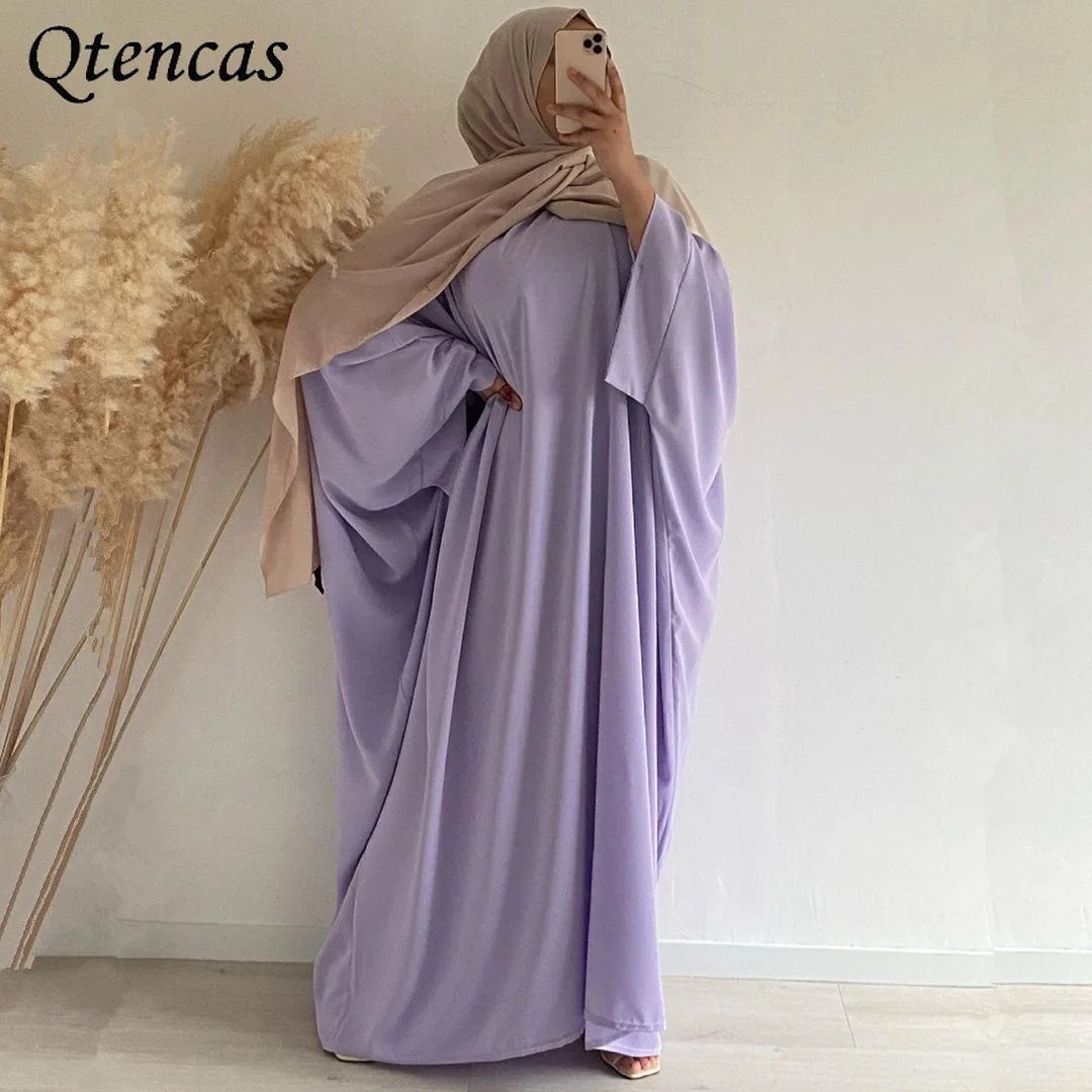 Мусульманское платье-хиджаб с рукавом летучая мышь молитвенная одежда Женская