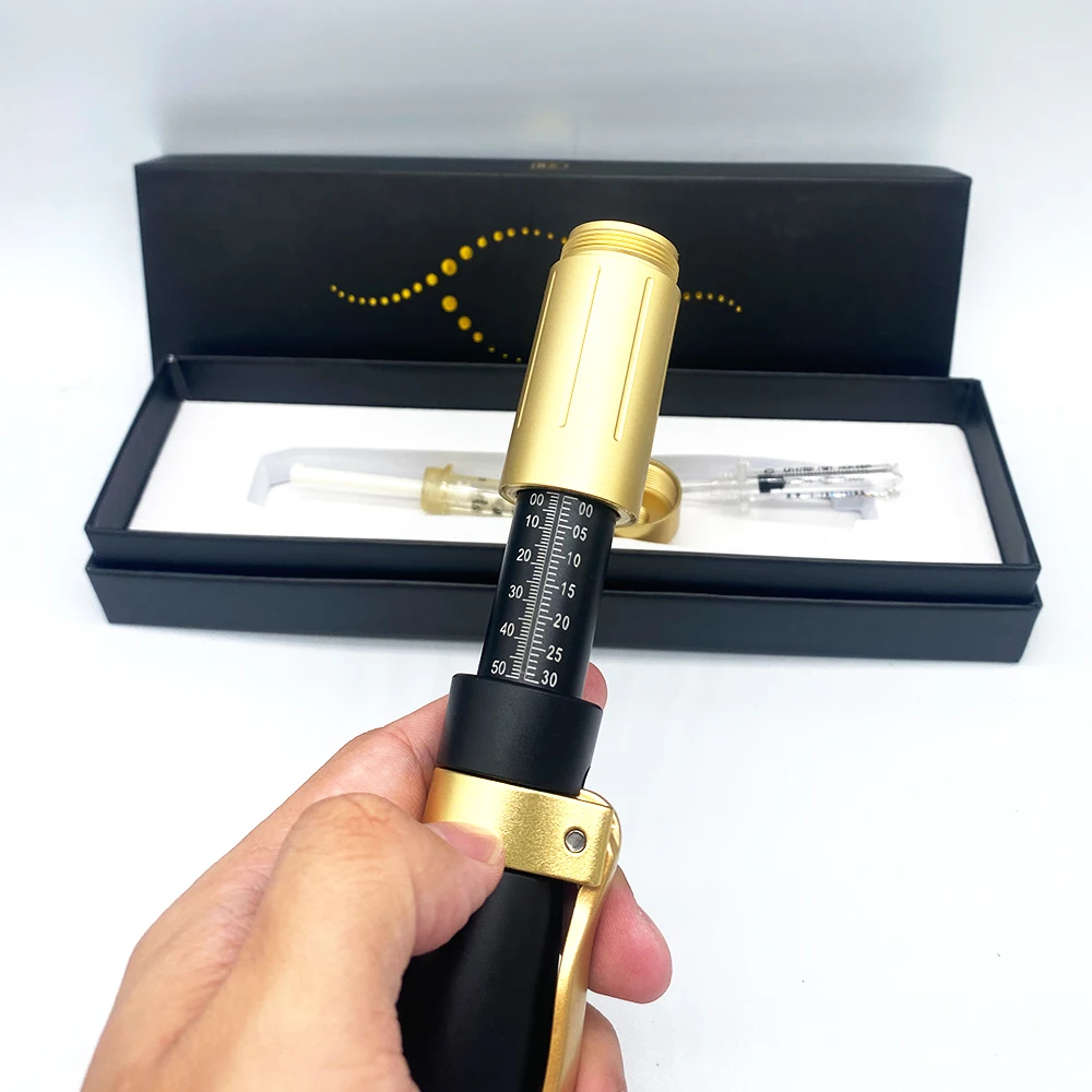 New High Pressure Hyaluronic Pen 2 in 1 hyaluron injection Pen For Anti Wrinkle Lifting Lip hyaluron gun 0.3ml &0.5ml head