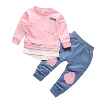 Baby Girl T-Shirt & Pants Set 1