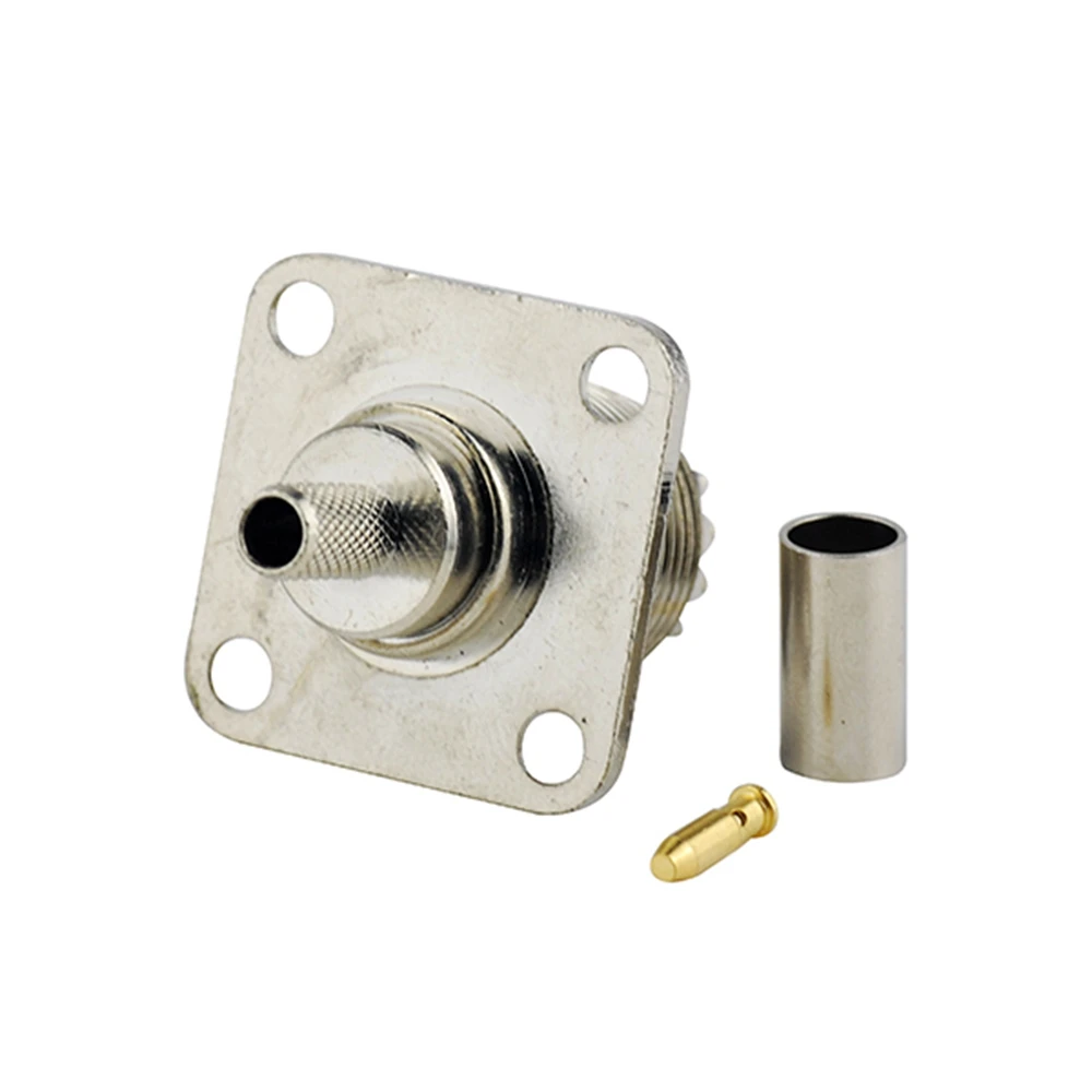 UHF Crimp Female RF Coaxial Connector for Cable RG58 RG400