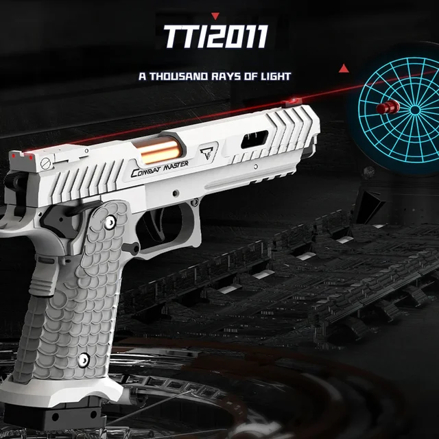 2011 Battle Master Pistol Quick Release Toy Gun Mechanical Continuous Fire Outdoor Soft Bullet Airsoft Blaster for Children Gift 4