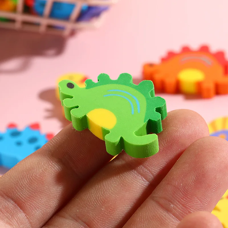 Pencil Erasers 10Pcs/Lot Dinosaur