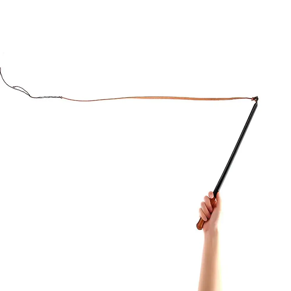 Pet Dog Training Whip Tool Imitation Cowhide Sound Whip for Horse Herding Dog